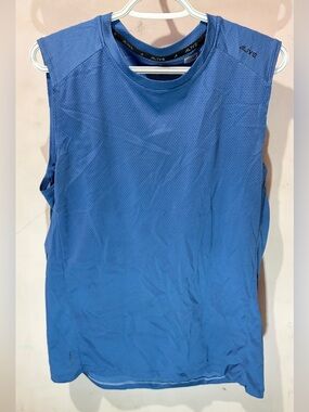 Men's Blue Performance Tank Top